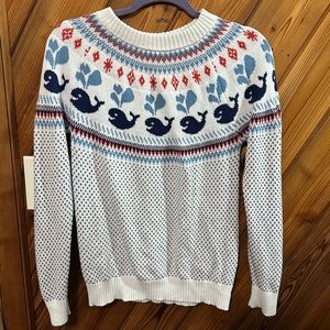 Sailing With Whales Fair Isle Sweater